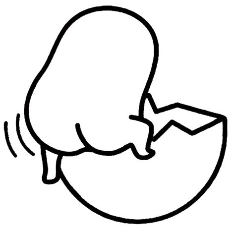 Gudetama Funny Coloring Pages