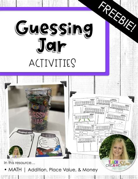 Guessing Jar Activity for Kids