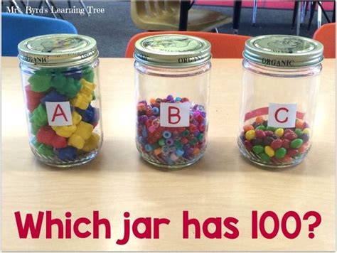 Guessing Jar Math Activity