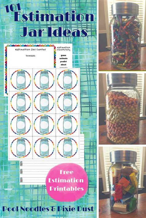 Guessing Jar Printable for Homeschooling