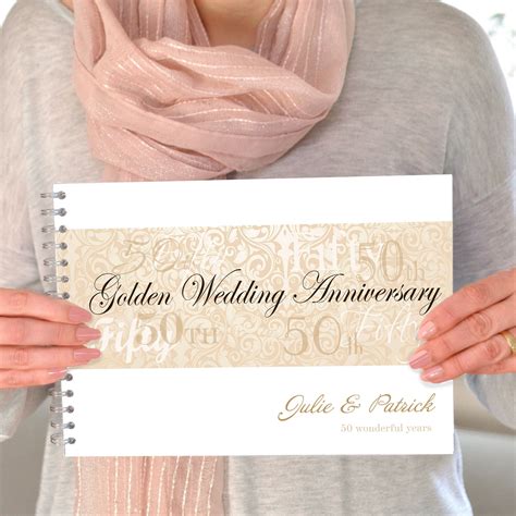 Guest book signs for anniversaries