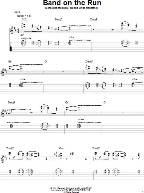 Guitar Tablature