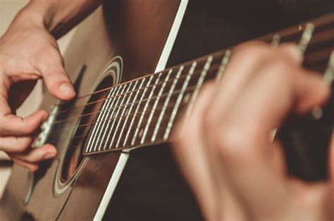 A diagram of guitar technique