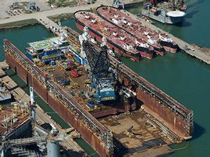 Gulf Copper Galveston Texas Ship Repair Facilities