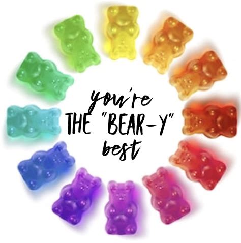 Gummy Bear Teacher Appreciation