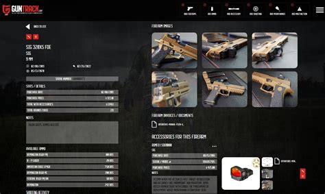 Gun inventory management apps