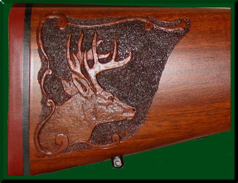 Gun Stock Carving Process