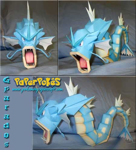 Gyarados Paper Craft