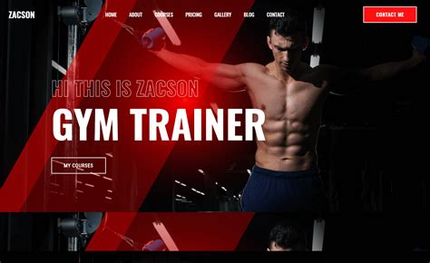 Gym template