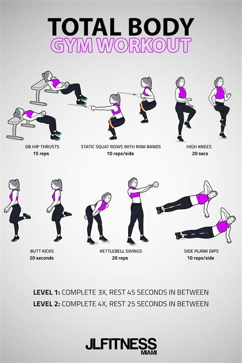 Gym workout for women