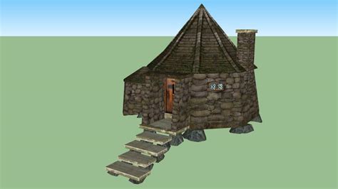 Woodworking Hagrid's Hut Template