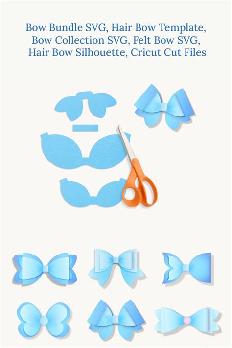 Cute Hair Bow Templates to Print