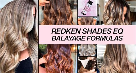 Balayage Hair Color Formula