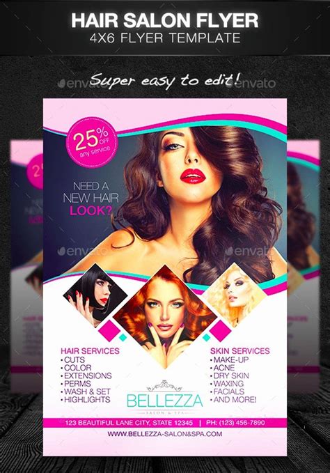 Hair Flyer Design Template