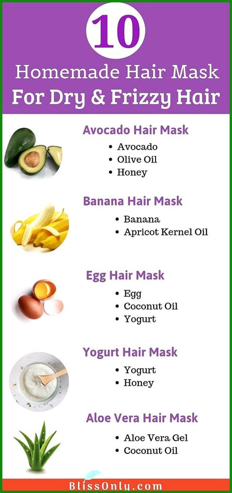 Apple cider vinegar hair mask recipes