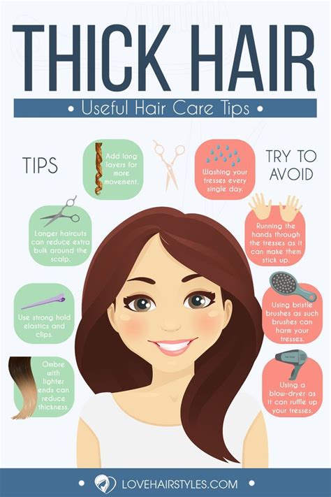 Hair thickness tips