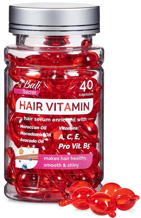 Hair vitamins for internal nourishment