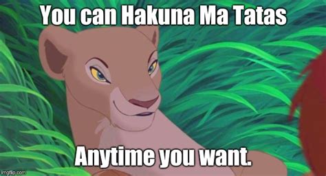 Hakuna Matata Lion King meme template