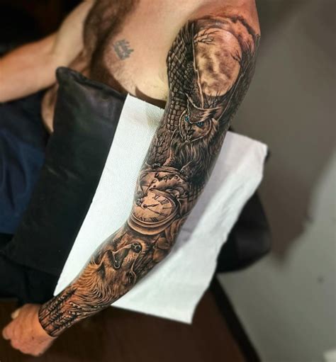 Half Sleeve Arm Tattoo Designs for Different Personalities