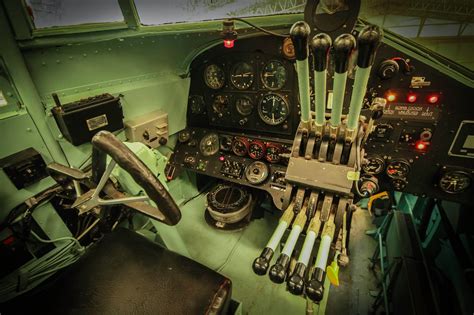 Halifax bomber interior