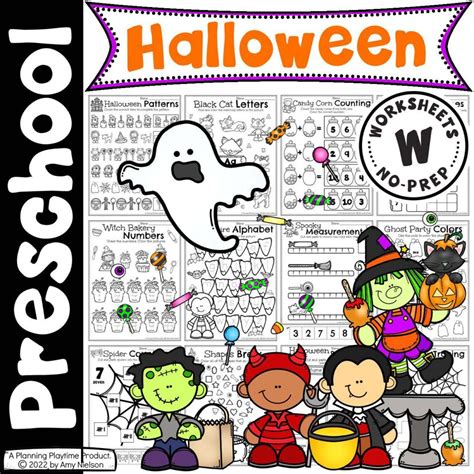 A illustration of a range of Halloween activities