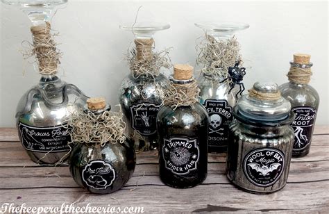 Halloween Apothecary Jars