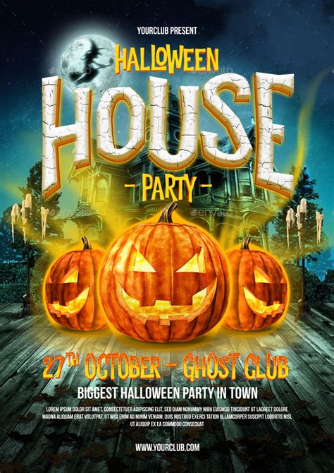 Halloween Bash Flyer Ideas