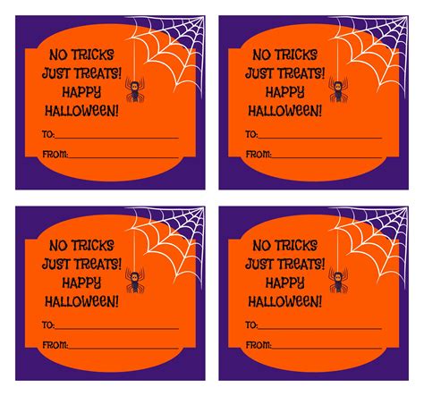 Halloween Candy Gram Templates