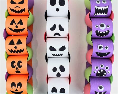 Halloween Decorations Paper Chain