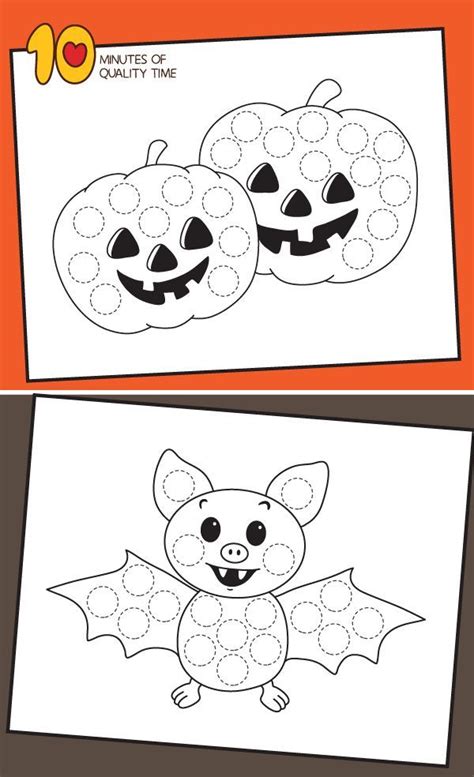 Halloween do a dot printable 1