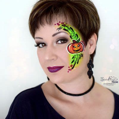 Halloween face paint gallery 10