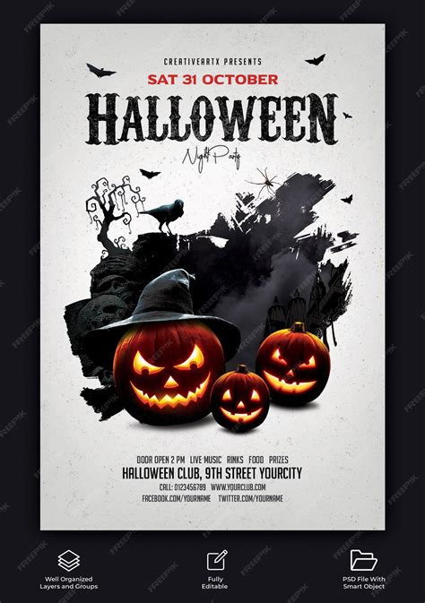 Halloween Flyer Design