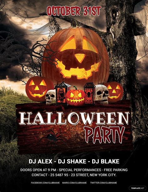 Halloween Flyer Template