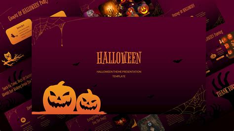 Halloween Google Slide Templates