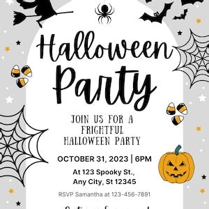 Halloween Invitations