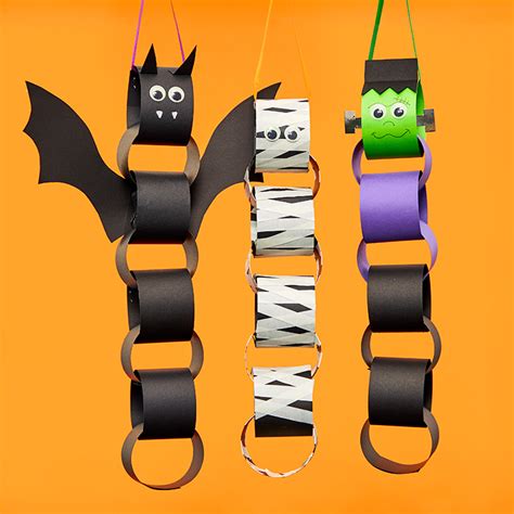 Halloween Paper Chain Ideas for Kids