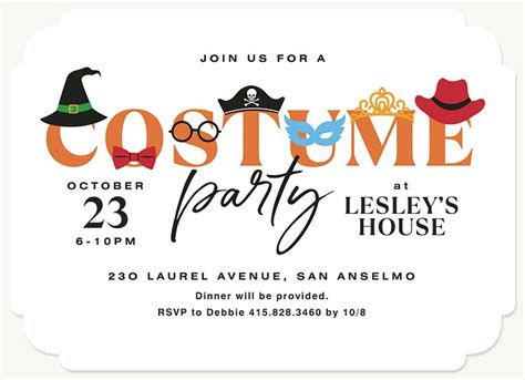 Halloween Party Invites Gallery 1