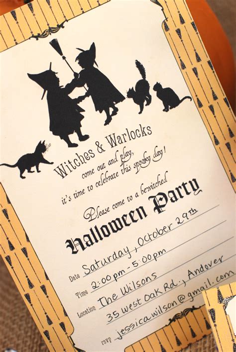 Halloween Party Invites Gallery 4