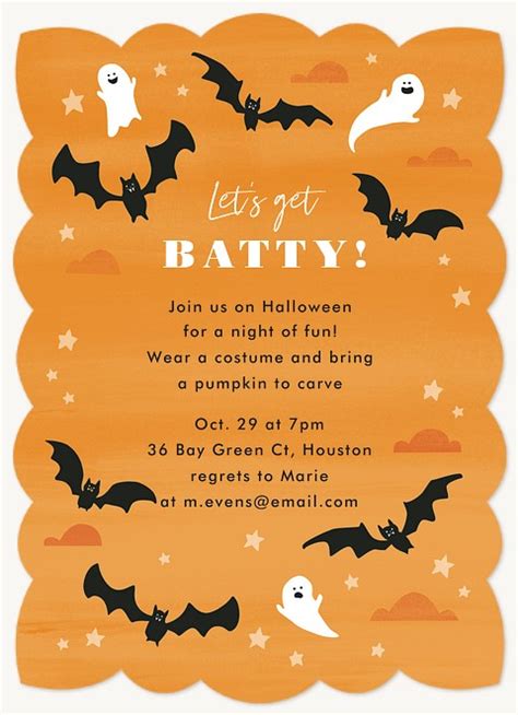 Halloween Party Invites Gallery 7