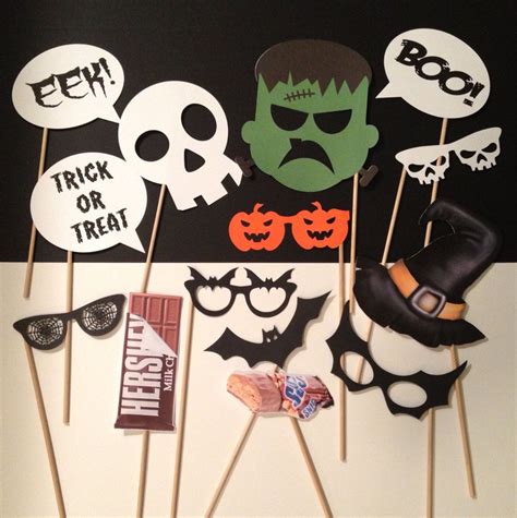 Halloween Photo Booth Templates And Props Ideas Gallery 3