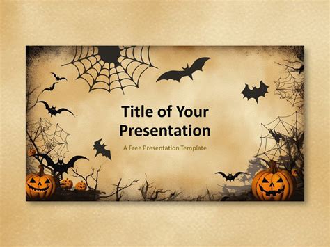 Spooky Halloween PowerPoint Template