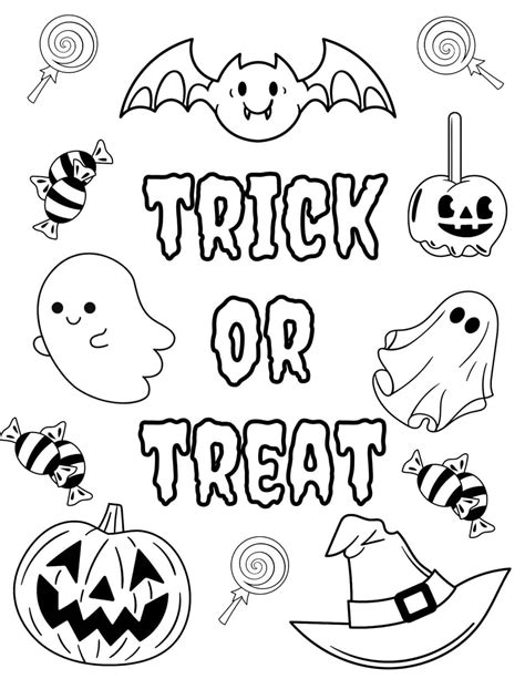 Trick Or Treat Smell My Feet Halloween Printables