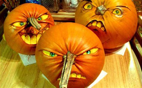 Halloween Pumpkin Carvings