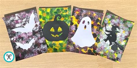 Halloween Silhouette Crafts