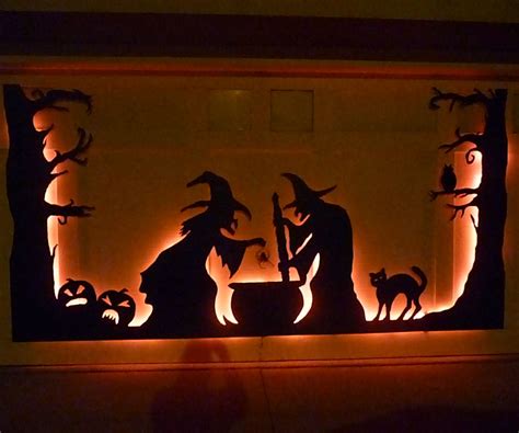 Halloween Silhouette Ideas for Parties