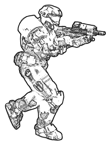 Halo Coloring Book