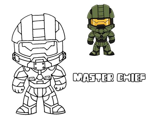 Halo Coloring Book for Kids