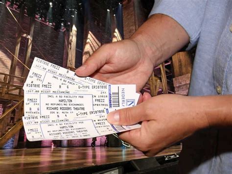 Hamilton Ticket Prices Lottery