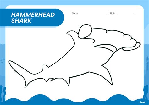 Hammerhead Shark Outline