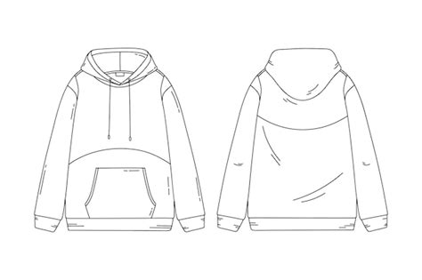 Hand-Drawn Hoodie Sleeve